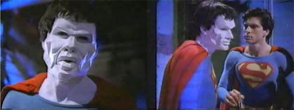 Superboy and Bizarro